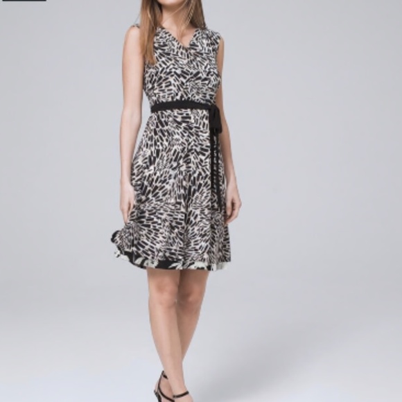 White House Black Market Reversible A-line Dress, size 10 - Picture 2 of 5